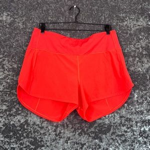 Red/ orange plus size Lululemon shorts